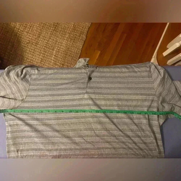 Walter Hagen Blue Striped Men's Shirt XL - Picture 2 of 6